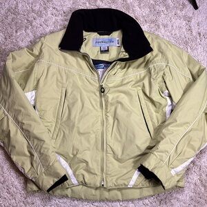 Obermeyer Women's Ski Jacket, Pale Green/White, Size 10